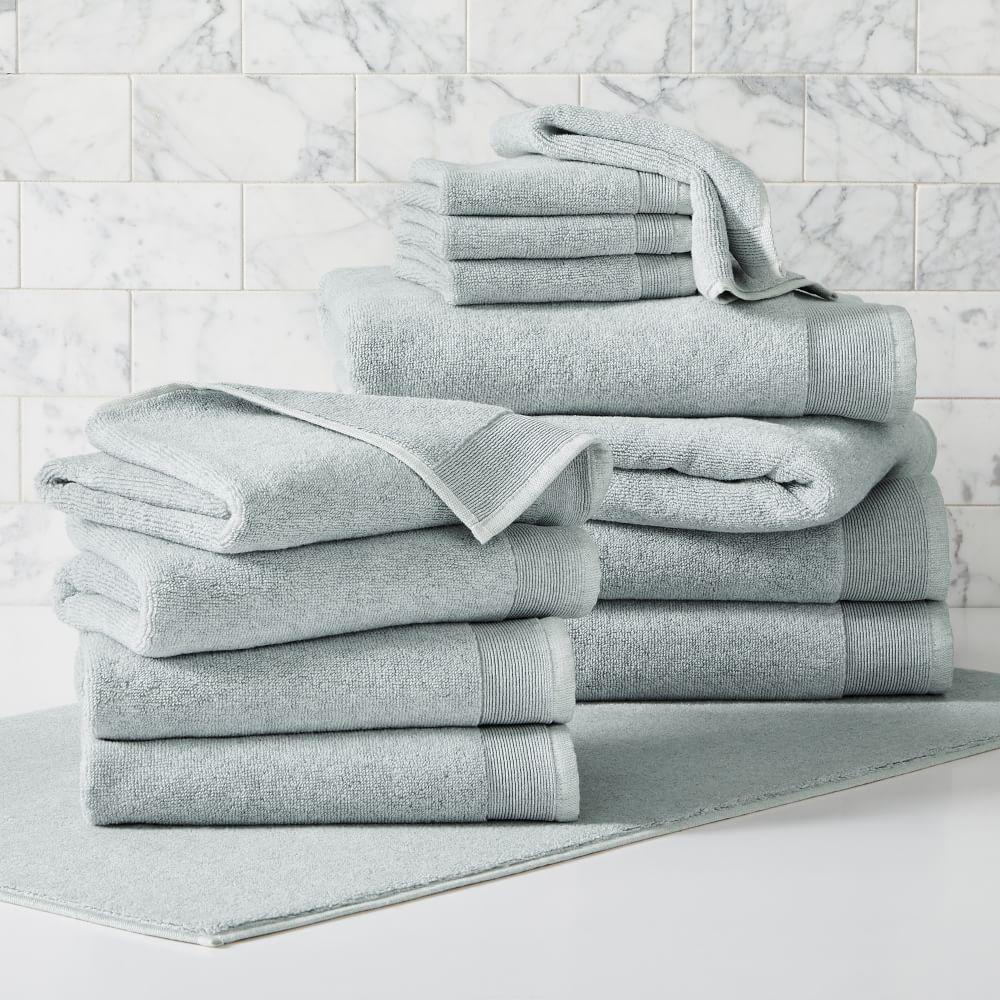Organic Luxury Fibrosoft Bath Towel Sets West Elm Australia